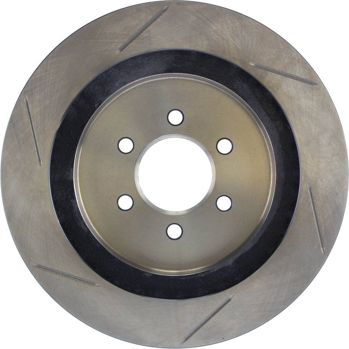 StopTech Sport Slotted Brake Rotor; Rear Left