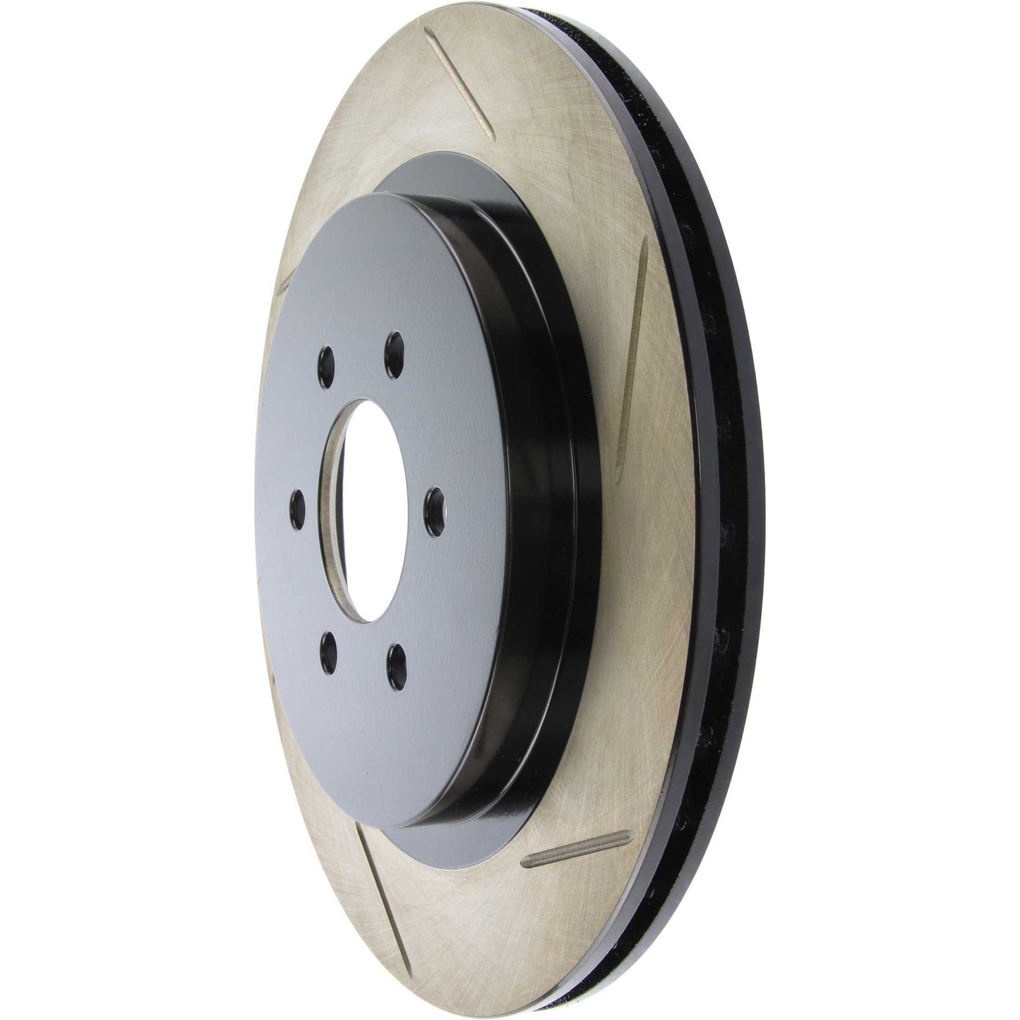 StopTech Sport Slotted Brake Rotor; Rear Left