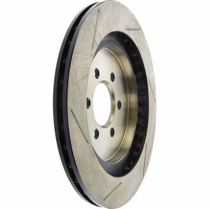 StopTech Sport Slotted Brake Rotor; Rear Left
