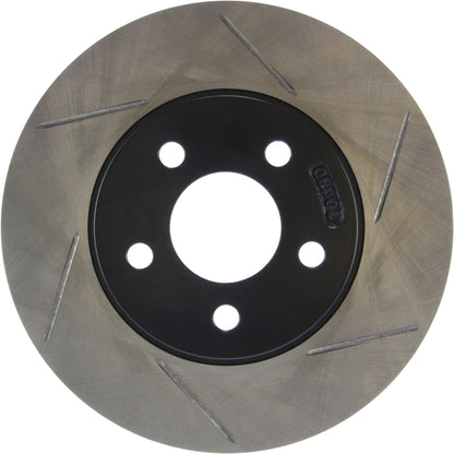 StopTech Sport Slotted Brake Rotor; Front Left