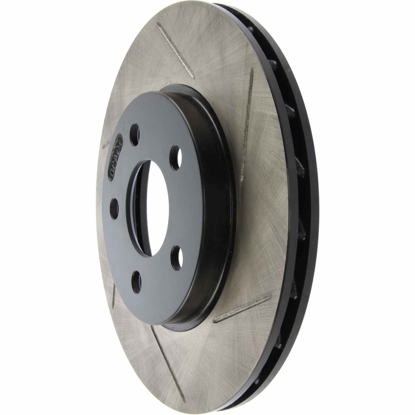 StopTech Sport Slotted Brake Rotor; Front Left