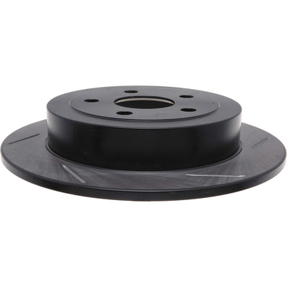 StopTech Sport Slotted Brake Rotor; Rear Left