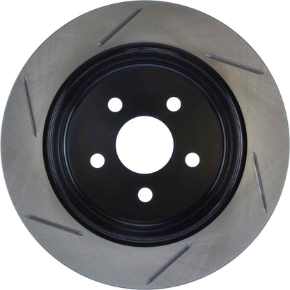 StopTech Sport Slotted Brake Rotor; Rear Left