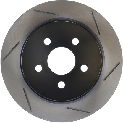 StopTech Sport Slotted Brake Rotor; Rear Left