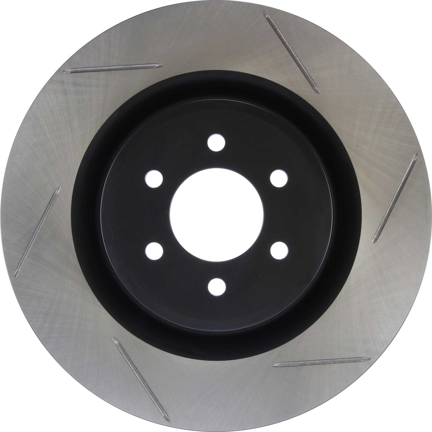 StopTech Sport Slotted Brake Rotor; Rear Left