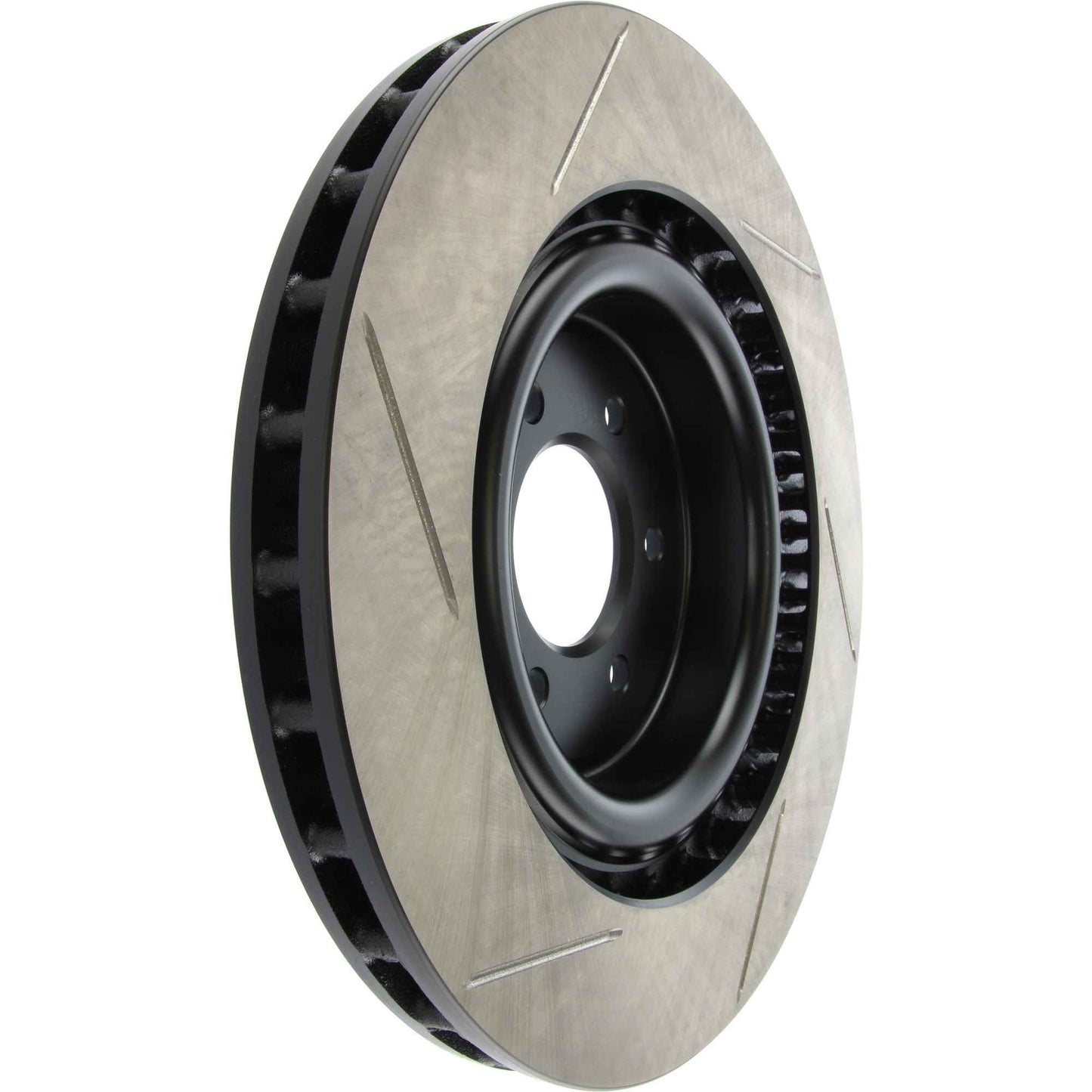 StopTech Sport Slotted Brake Rotor; Rear Left