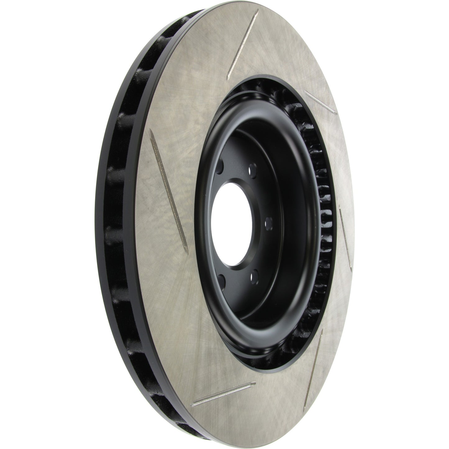 StopTech Sport Slotted Brake Rotor; Rear Left