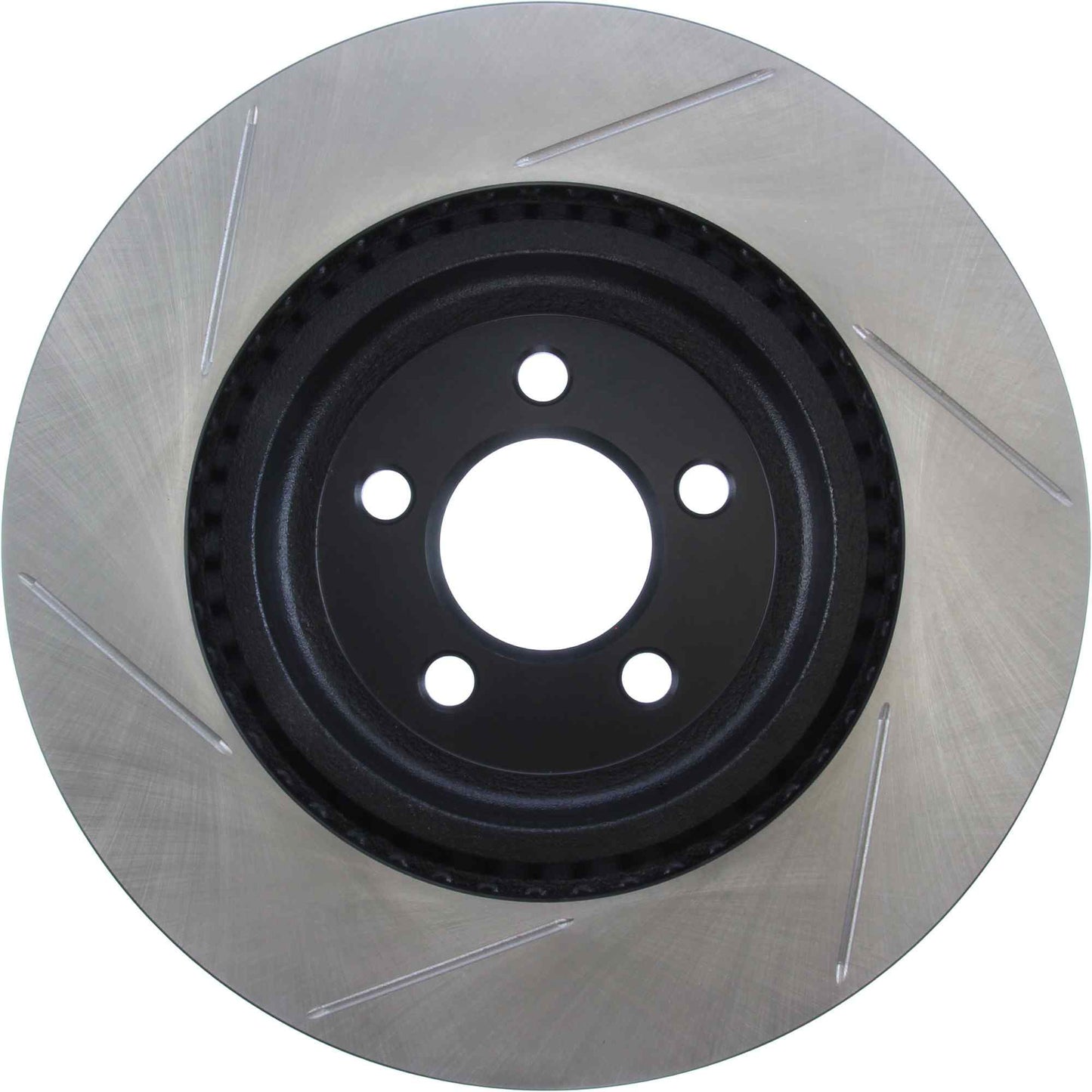 StopTech Power Slot 05 Chrysler 300C 5.7L V8 w/ Vented Rear Disc Front Left Cryo Slotted Rotor 126.63061CSL