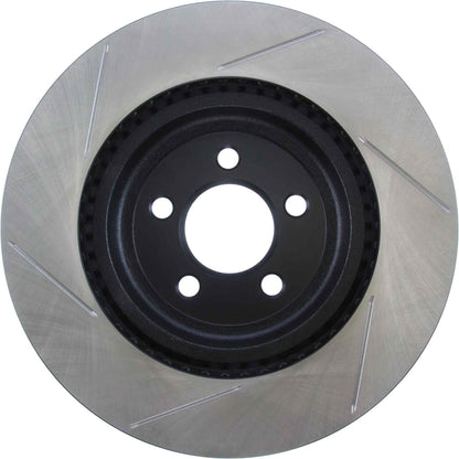 StopTech Power Slot 05 Chrysler 300C 5.7L V8 w/ Vented Rear Disc Front Left Cryo Slotted Rotor 126.63061CSL