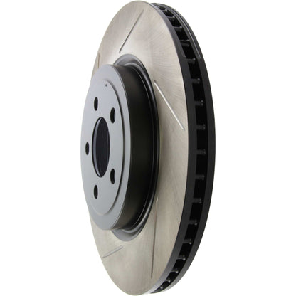 StopTech Power Slot 05 Chrysler 300C 5.7L V8 w/ Vented Rear Disc Front Right SportStop Slotted Roto 126.63061SR