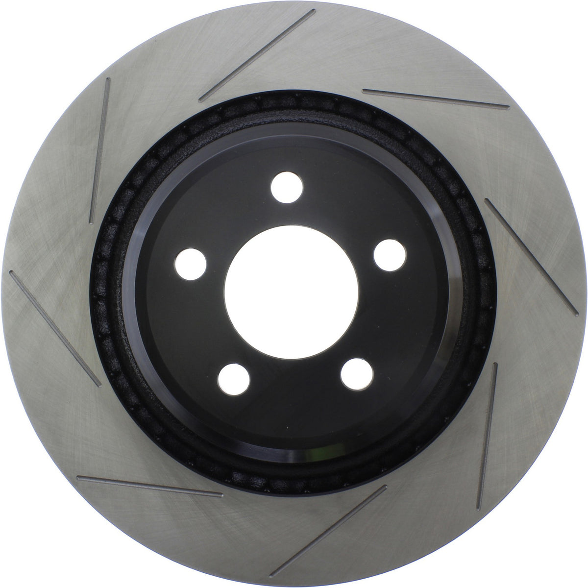 Centric Parts Disc Brake Rotor Premium OE Style Slotted e-coated for 2005-2019 Chrysler 300 Dodge Challenger Charger Magnum