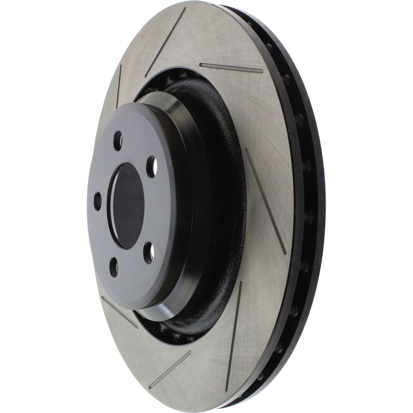 Centric Parts Disc Brake Rotor Premium OE Style Slotted e-coated for 2005-2019 Chrysler 300 Dodge Challenger Charger Magnum
