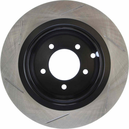 StopTech Sport Slotted Brake Rotor; Rear Left