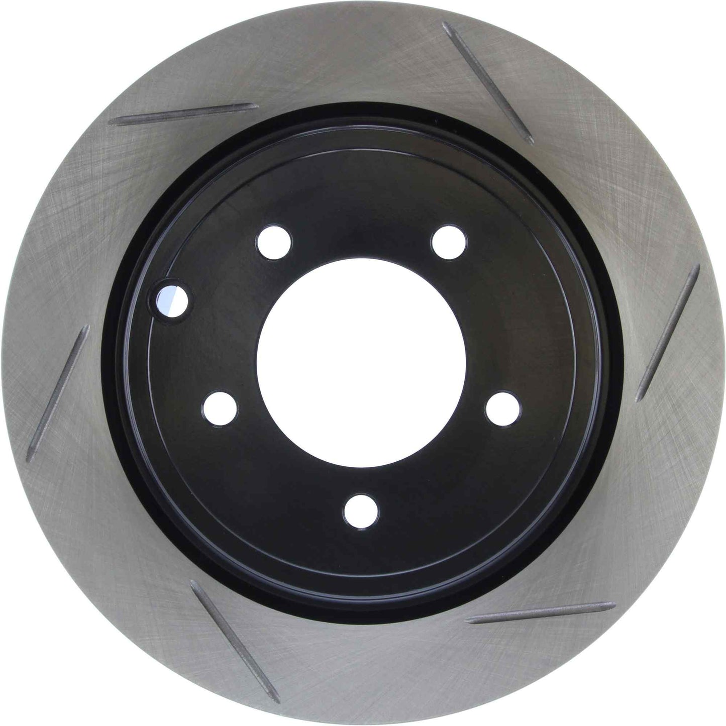 StopTech Sport Slotted Brake Rotor; Rear Left