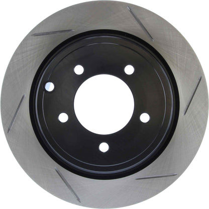 StopTech Sport Slotted Brake Rotor; Rear Left