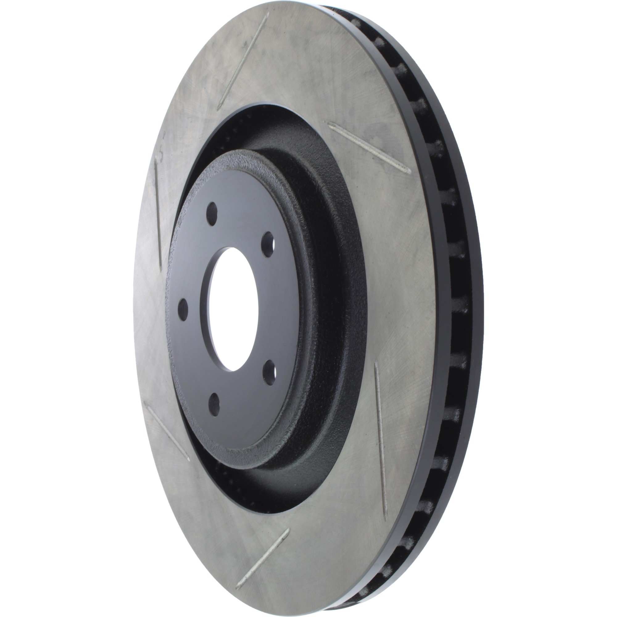 StopTech Power Slot 13 Dodge Avenger / 07-09 Caliber Front Right Slotted Rotor 126.63072SR