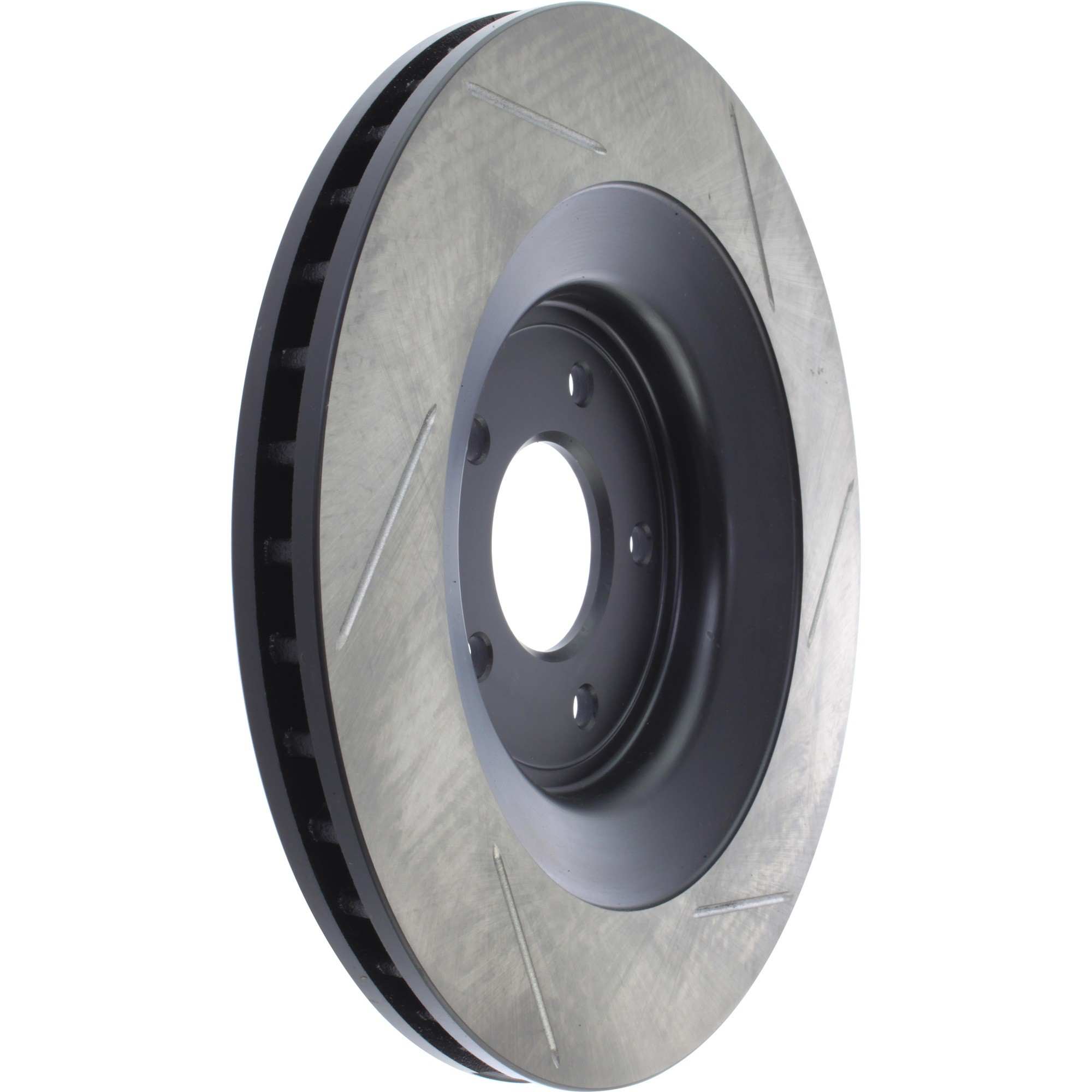 StopTech Power Slot 13 Dodge Avenger / 07-09 Caliber Front Right Slotted Rotor 126.63072SR