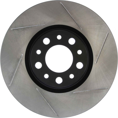 StopTech 13-14 Dodge Dart / 2015 Jeep Renegade / 2015 Chrysler 200 Slotted Left Front Cryo Rotor 126.63080CSL
