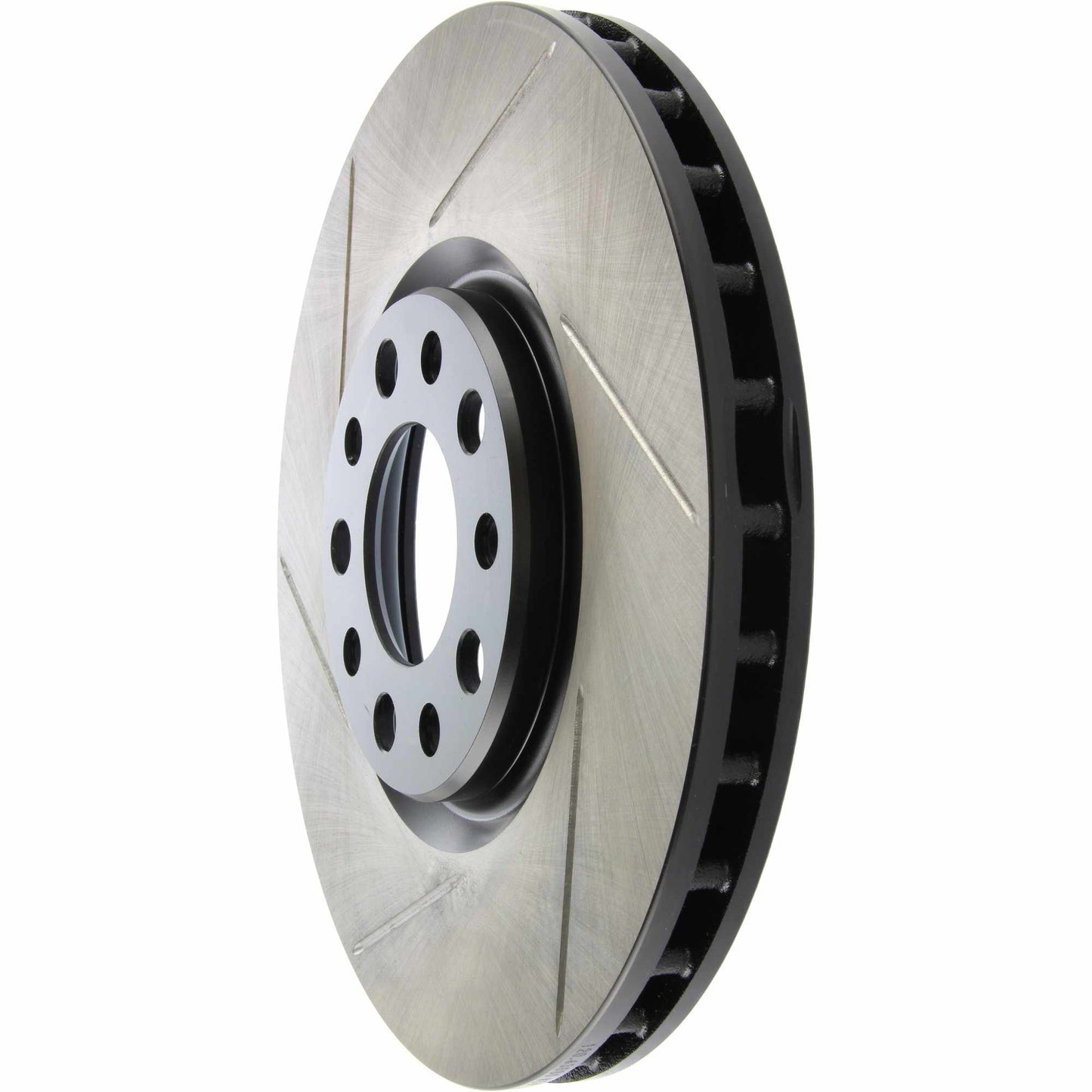 StopTech 13-14 Dodge Dart / 2015 Jeep Renegade / 2015 Chrysler 200 Slotted Right Front Cryo Rotor 126.63080CSR