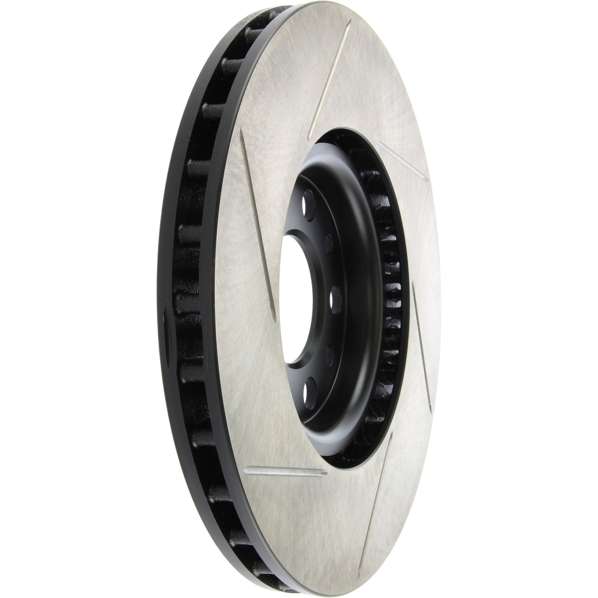 StopTech Sport Slotted Brake Rotor; Front Left