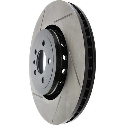 StopTech Sport Slotted Brake Rotor; Front Right