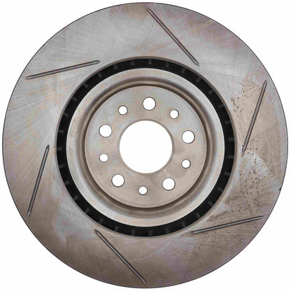 StopTech Sport Slotted Brake Rotor; Front Right