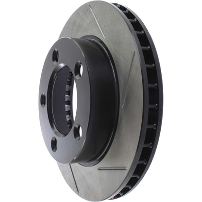 StopTech 76-93 Ford Bronco Left Cryo Slotted Sport Brake Rotor 126.65013CSL