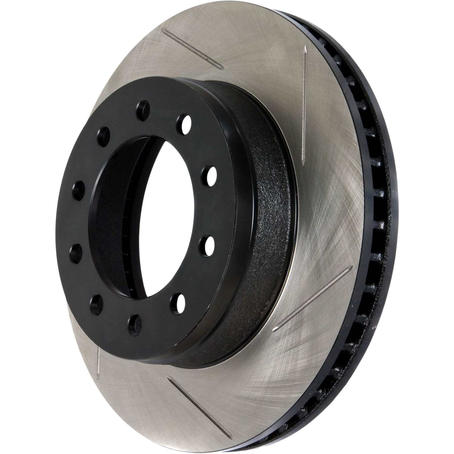 StopTech Sport Slotted Brake Rotor; Rear Left