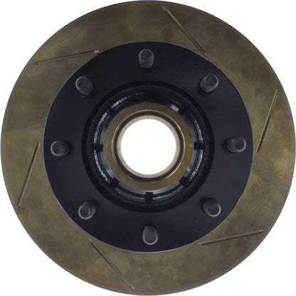 Stoptech Power Slot 86-91 Ford E-250 Econoline Slotted Left Front Cryo Rotor 126.65026CSL