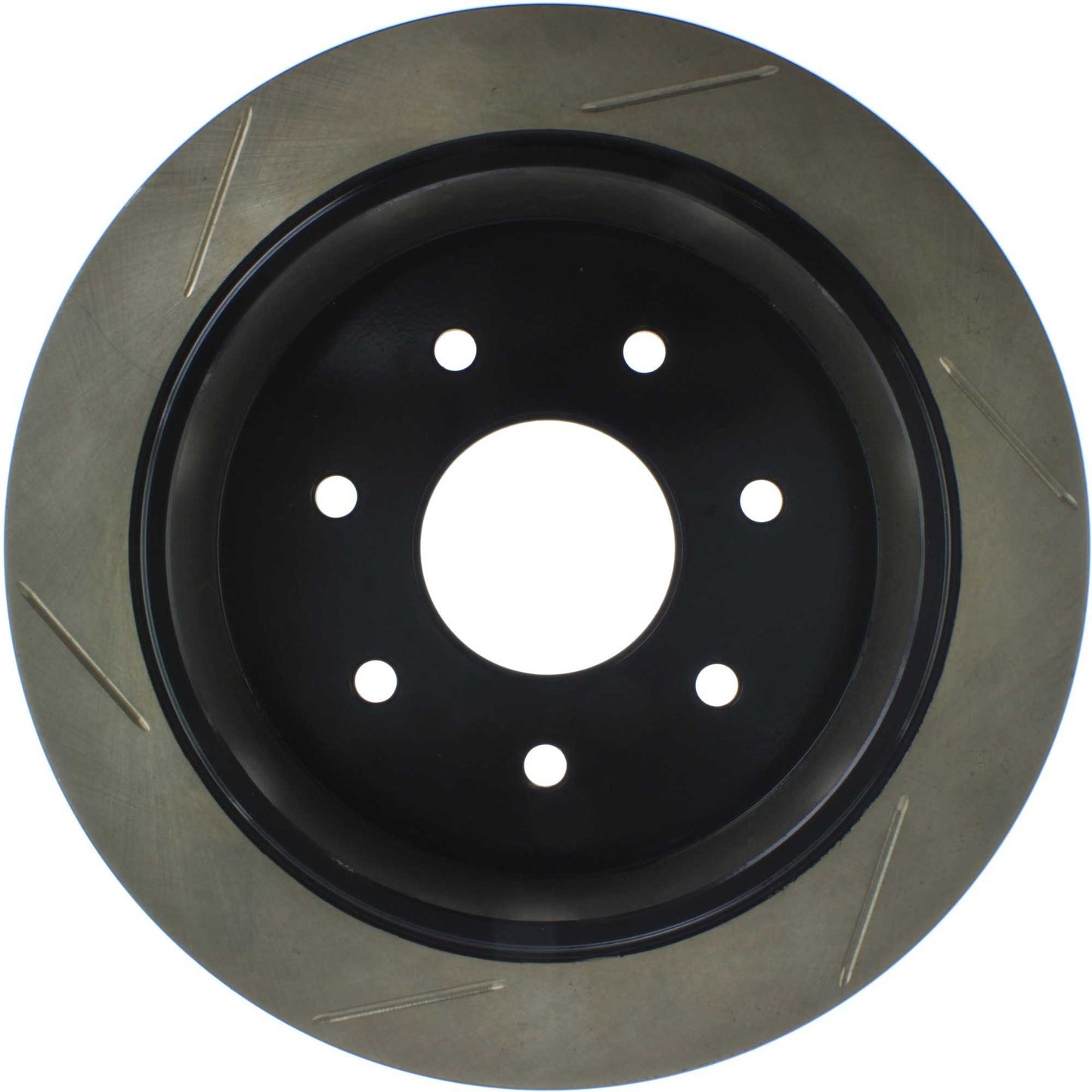 StopTech Sport Slotted Brake Rotor; Rear Left