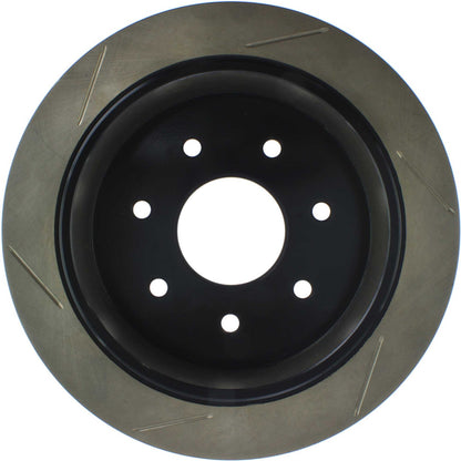 StopTech Sport Slotted Brake Rotor; Rear Left