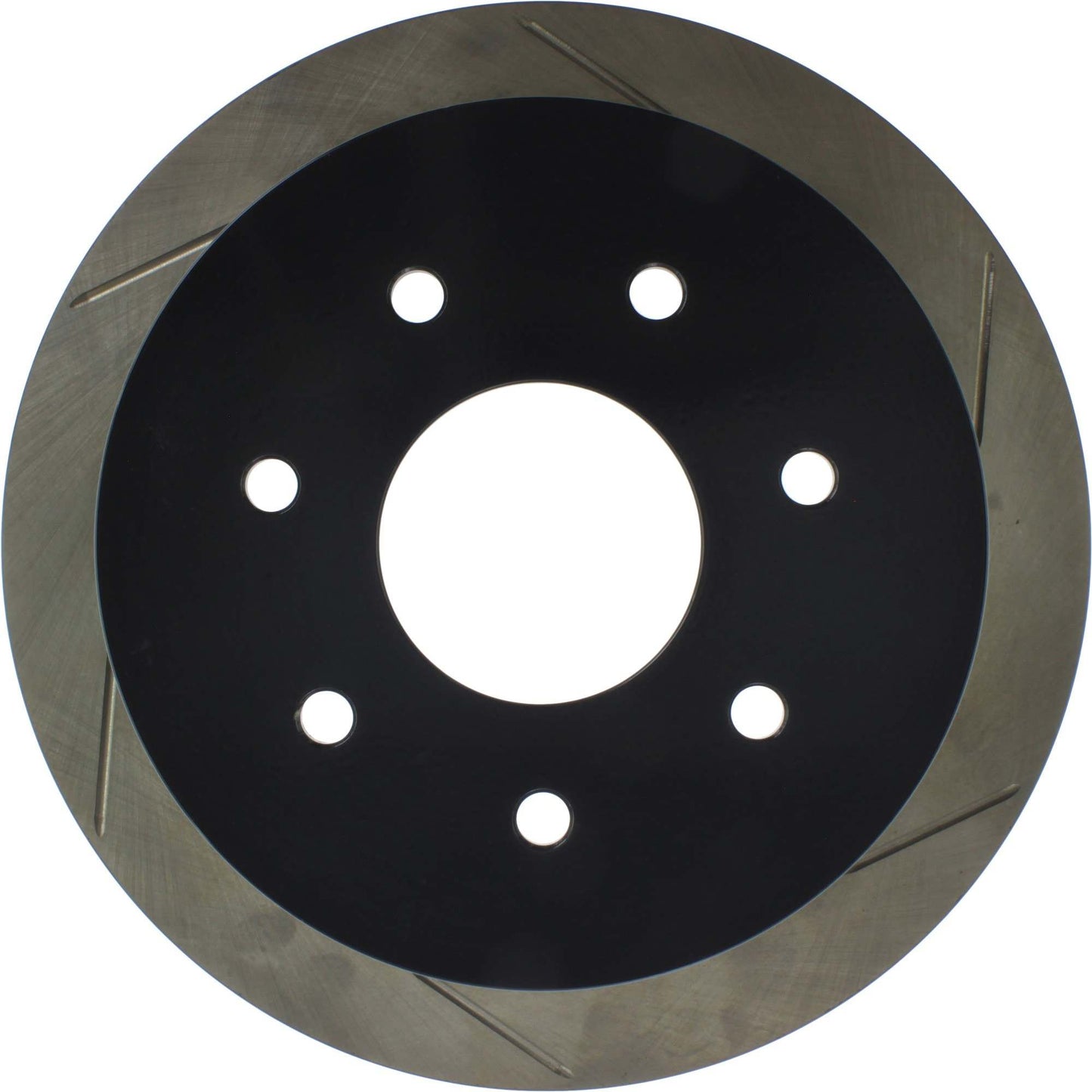 StopTech Sport Slotted Brake Rotor; Rear Left