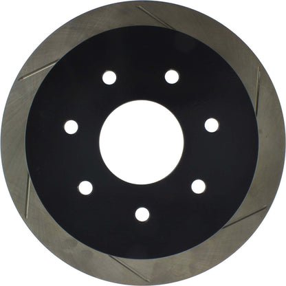 StopTech Sport Slotted Brake Rotor; Rear Left