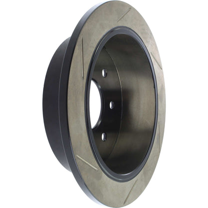 StopTech Sport Slotted Brake Rotor; Rear Left