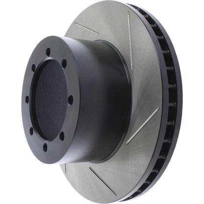 StopTech Sport Slotted Brake Rotor; Rear Left