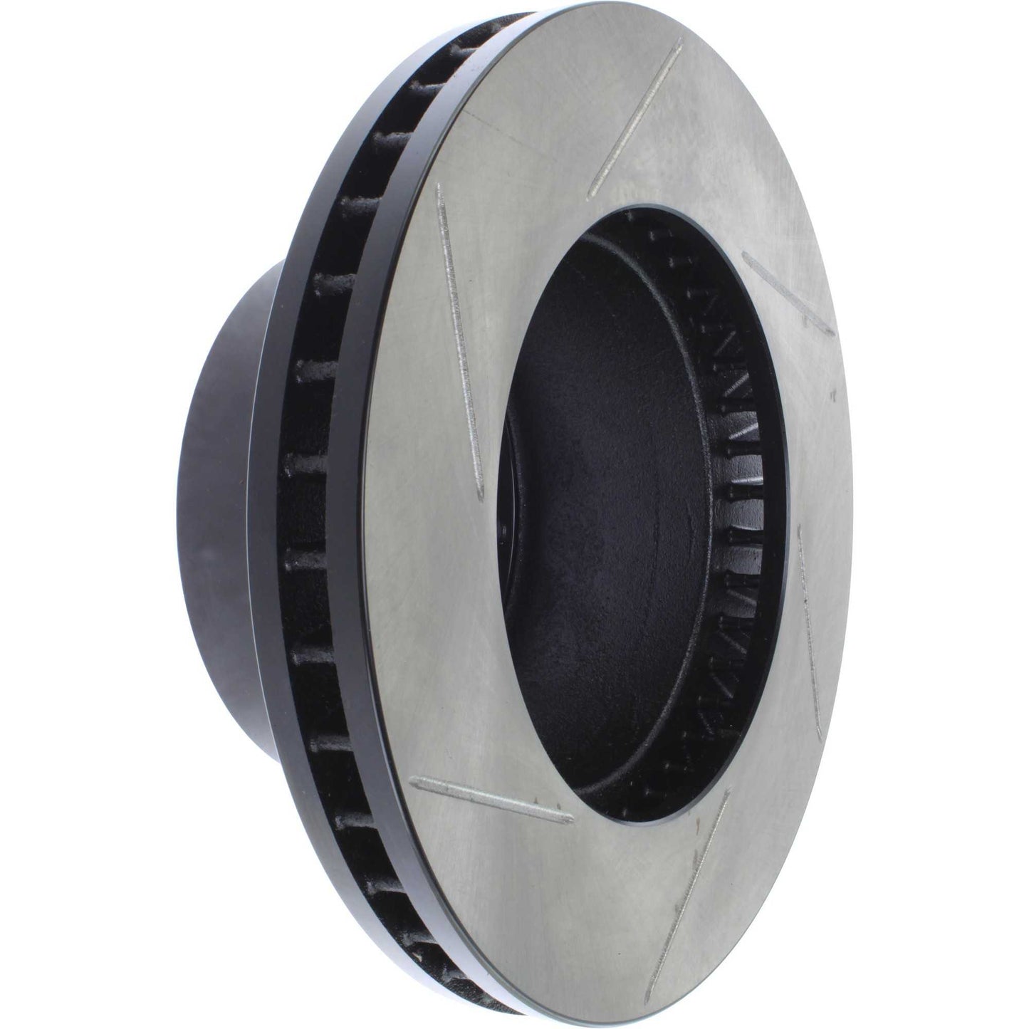 StopTech Sport Slotted Brake Rotor; Rear Left