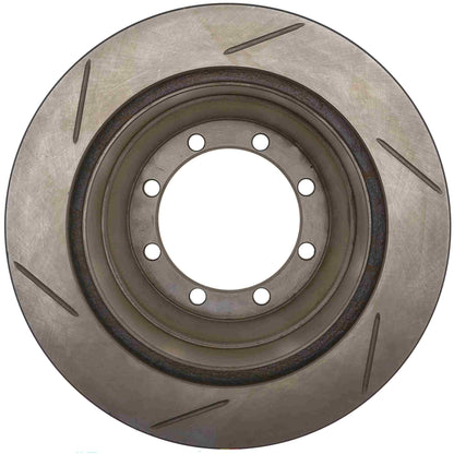 StopTech 99-04 Ford F-350 Super Duty Left Rear Cryo Slotted Sport Brake Rotor 126.65070CSL