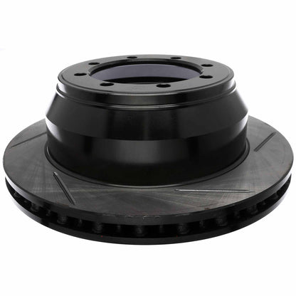 StopTech Sport Slotted Brake Rotor; Rear Left