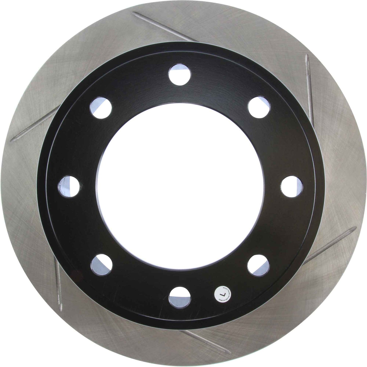 StopTech Sport Slotted Brake Rotor; Rear Left