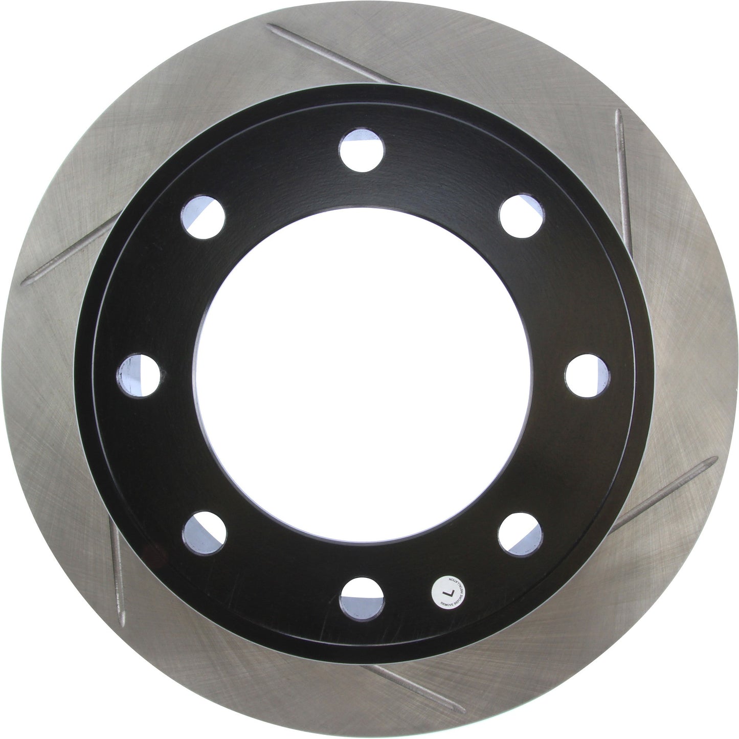 StopTech Sport Slotted Brake Rotor; Rear Left