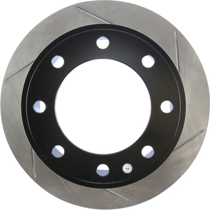 StopTech Sport Slotted Brake Rotor; Rear Left