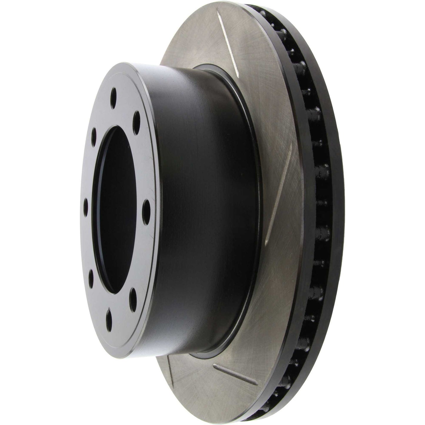 StopTech Sport Slotted Brake Rotor; Rear Left