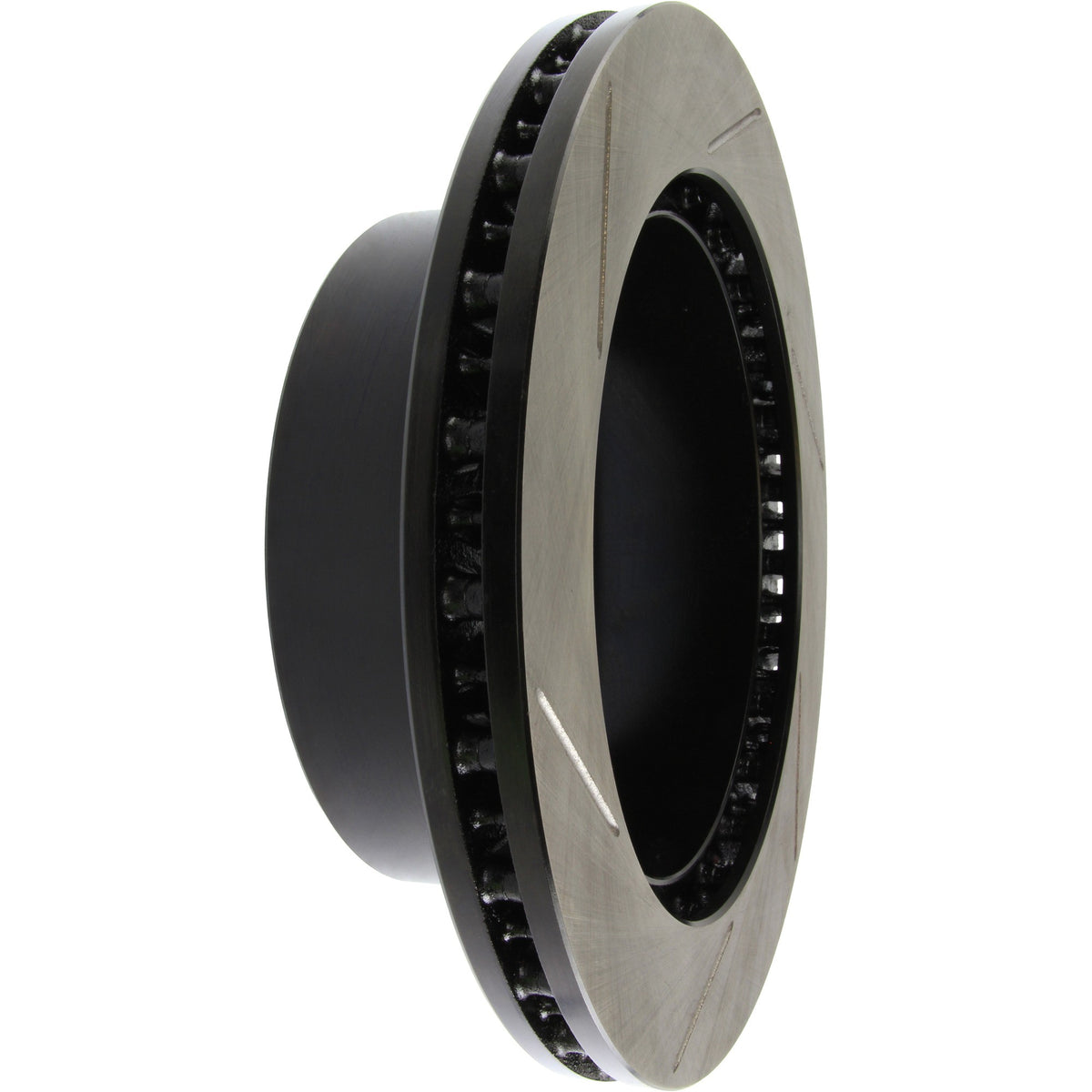 StopTech Sport Slotted Brake Rotor; Rear Left