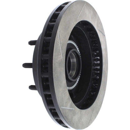 StopTech 00-02 Ford Excursion 2WD / 99-00 F250 SD 2WD Front Left Slotted CRYO-STOP Brake Rotors 126.65073CSL
