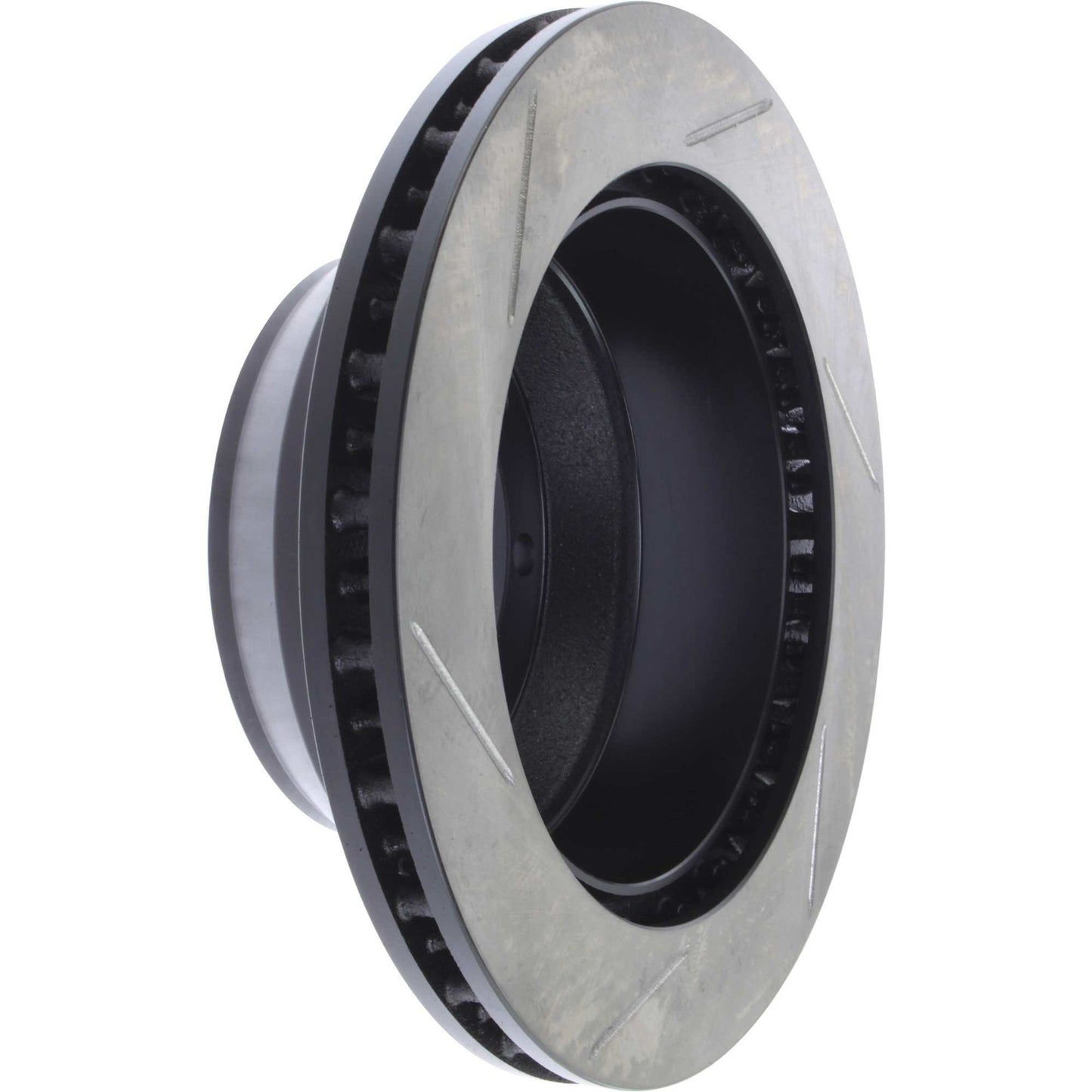 StopTech Sport Slotted Brake Rotor; Rear Left