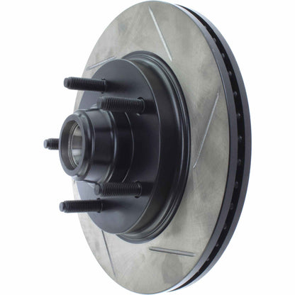 StopTech Power Slot 01-03 Ford F150 5 Lug Front Left Slotted CRYO Rotor 126.65080CSL