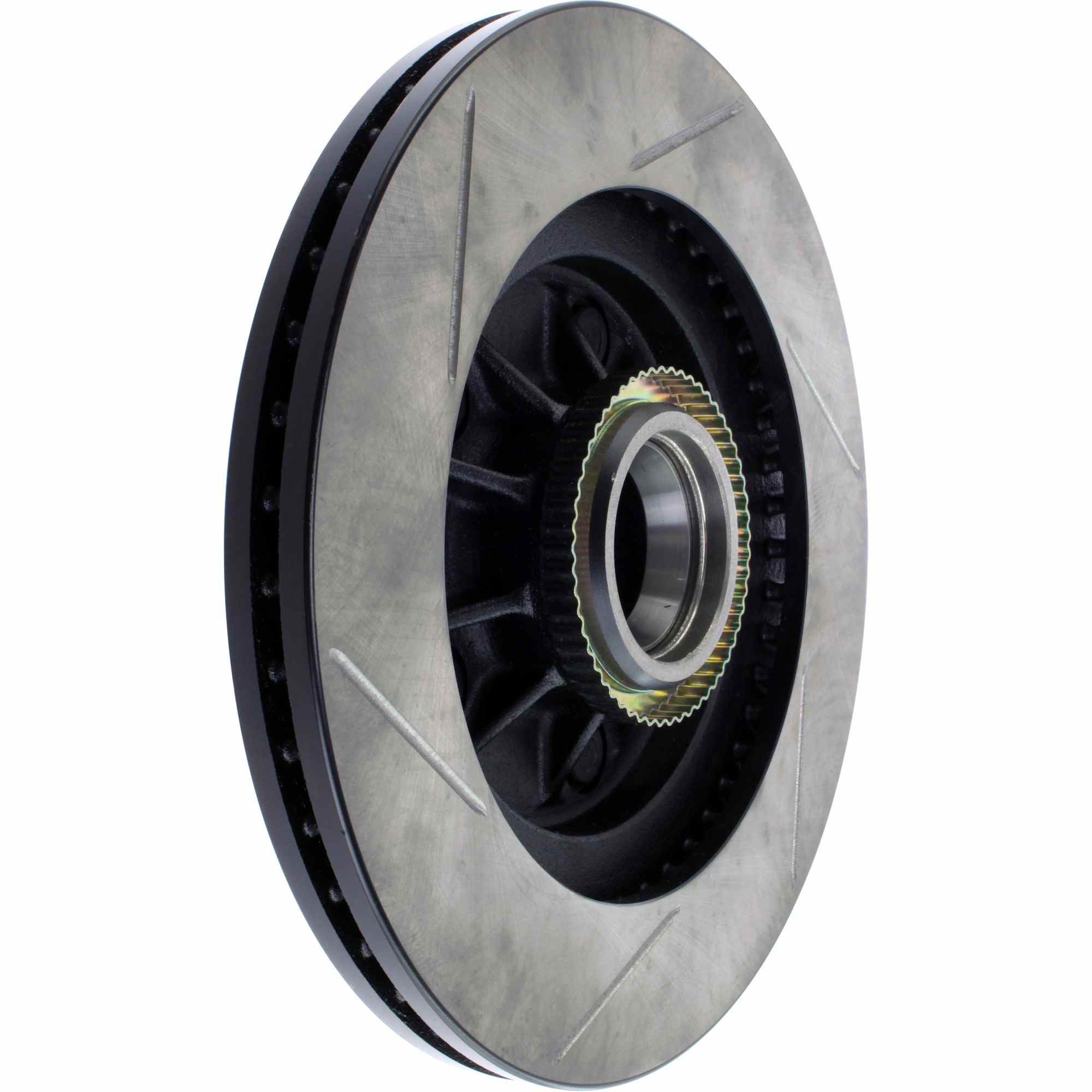 StopTech Power Slot 01-03 Ford F150 5 Lug Front Left SportStop Slotted Rotor 126.65080SL