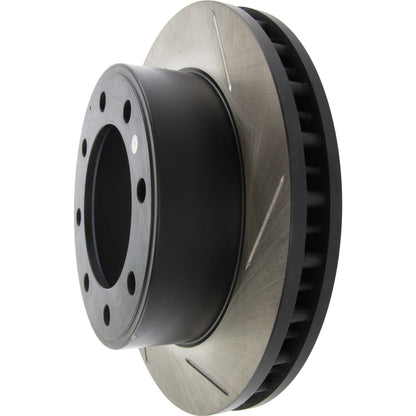 StopTech Power Slot 00-05 Ford Excursion / 01-04 F250 4WD Front Left Slotted Rotor 126.65086SL