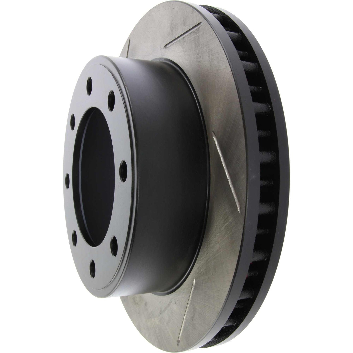 StopTech Power Slot 00-05 Ford Excursion / 01-04 F250 4WD Front Right Slotted Rotor 126.65086SR