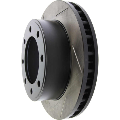 StopTech Power Slot 00-05 Ford Excursion / 01-04 F250 4WD Front Right Slotted Rotor 126.65086SR